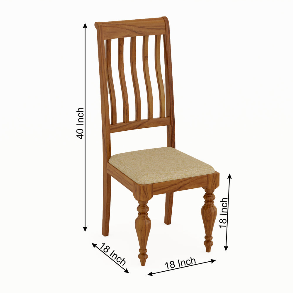Royal Teak 8 Seater Dining Chair Set